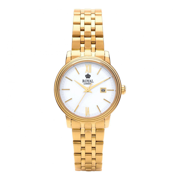 Royal London 21299-07 Ladies Gold Plated Bracelet Quartz Watch